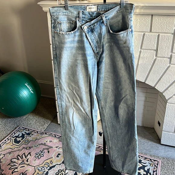 Agolde crisscross upsized Jean - Picture 1 of 3